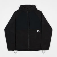 Nike SB Polartec Winterized Full Zip Hoodie - Black thumbnail