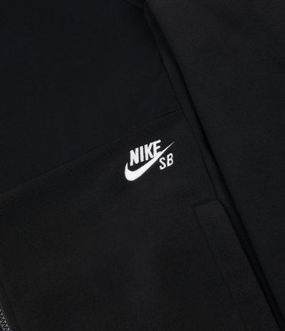 Nike SB Polartec Winterized Full Zip Hoodie - Black