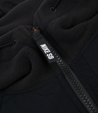 Nike SB Polartec Winterized Full Zip Hoodie - Black