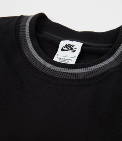 Nike SB Premium Sustainable T-Shirt - Black / Sail