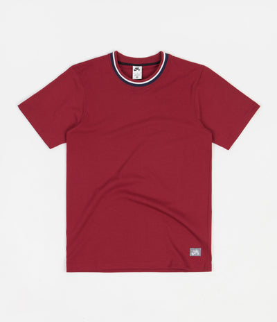 Nike SB Premium Sustainable T-Shirt - Pomegranate / Sail