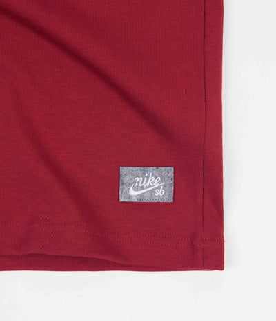 Nike SB Premium Sustainable T-Shirt - Pomegranate / Sail