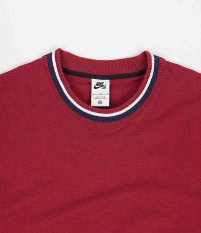 Nike SB Premium Sustainable T-Shirt - Pomegranate / Sail