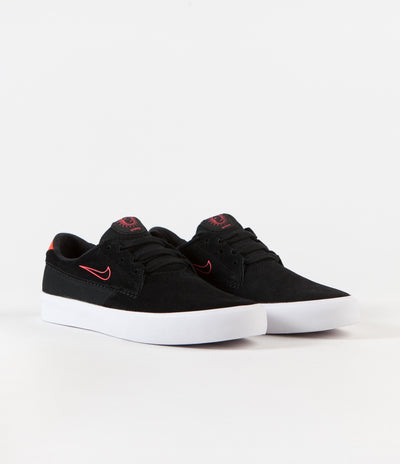 Nike SB Shane Shoes - Black / Bright Crimson - Black - White