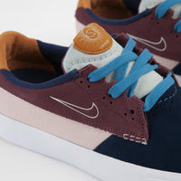 Nike SB Shane Shoes - Midnight Navy / Sail - Dark Wine - Pink Oxford thumbnail