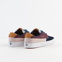 Nike SB Shane Shoes - Midnight Navy / Sail - Dark Wine - Pink Oxford thumbnail