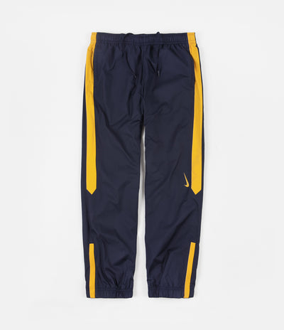 Nike SB Shield Swoosh Track Pants - Obsidian / Dark Sulfur / Dark Sulfur