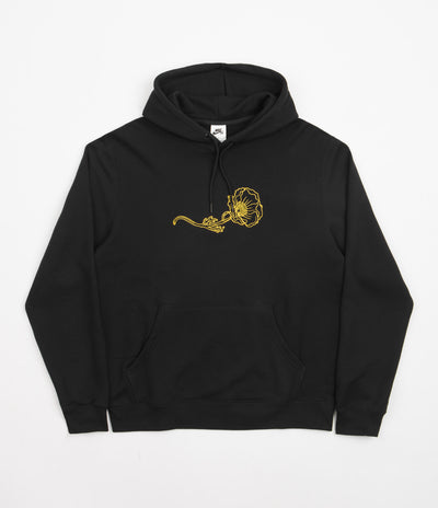 Nike SB Skate Hoodie - Black / University Gold