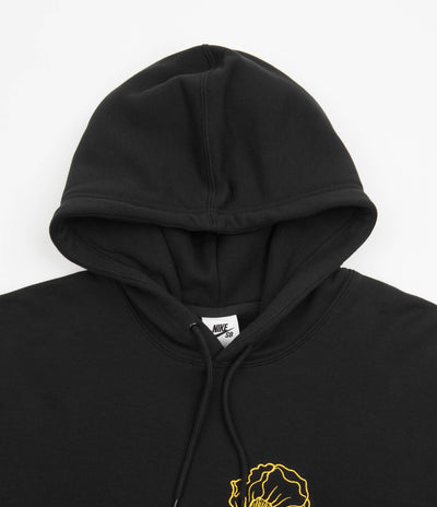 Nike SB Skate Hoodie - Black / University Gold