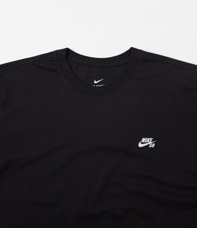 Nike SB Sleeve Stripe T-Shirt - Black / Thunder Grey