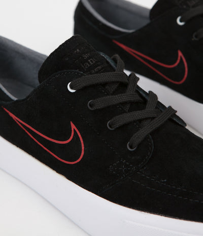 Nike SB Stefan Janoski HT Shane O'Neill Shoes - Black / University Red - White