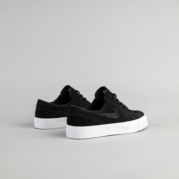 Nike SB Stefan Janoski Premium HT Shoes - Black / Black - White | Flatspot