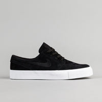 Nike SB Stefan Janoski Premium HT Shoes - Black / Black - White thumbnail