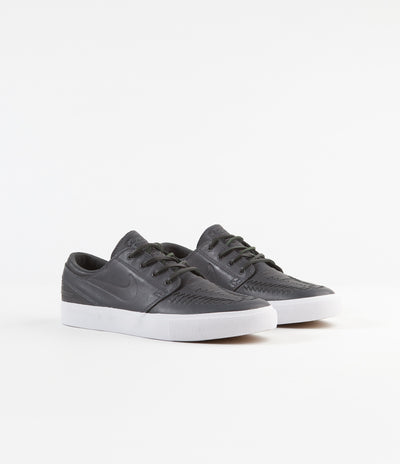 Nike SB Stefan Janoski Remastered Crafted Shoes - Anthracite / Anthracite - Anthracite - White