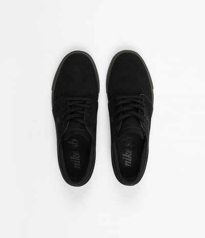 Nike SB Stefan Janoski Shoes - Black / Black - Sequoia