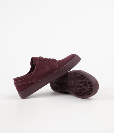 Nike SB Stefan Janoski Shoes - Burgundy Crush / Burgundy Crush