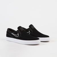 Nike SB Stefan Janoski Slip On Shoes - Black / Light Bone - White thumbnail