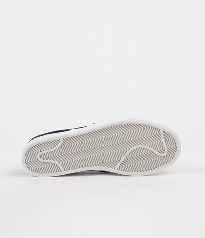 Nike SB Stefan Janoski Slip On Shoes - Black / Light Bone - White