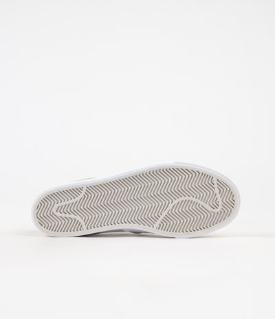 Nike SB Stefan Janoski Slip On Shoes - White / Light Bone - White