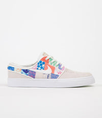 Nike SB Stefan Janoski Thomas Campbell Shoes - Sail / White - Multicolour - Metallic Gold