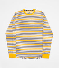 Nike SB Stripe Long Sleeve T-Shirt - Yellow Ochre / Yellow Ochre