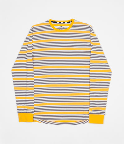 Nike SB Stripe Long Sleeve T-Shirt - Yellow Ochre / Yellow Ochre