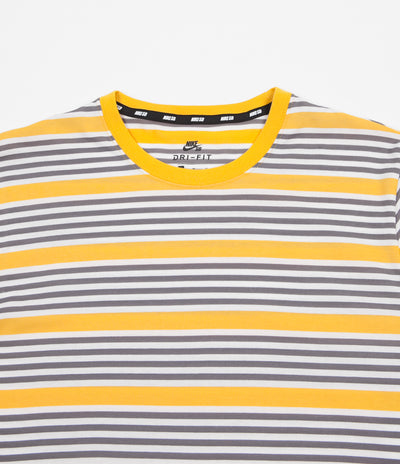 Nike SB Stripe Long Sleeve T-Shirt - Yellow Ochre / Yellow Ochre