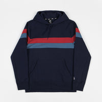 Nike SB Striped Hoodie - Obsidian / Team Crimson / Team Crimson thumbnail