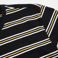 Nike SB Summer Stripe T-Shirt - Black / Black / Laser Orange thumbnail