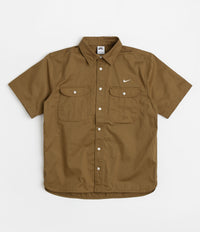 Nike SB Tanglin Short Sleeve Shirt - Ale Brown / Coconut Milk