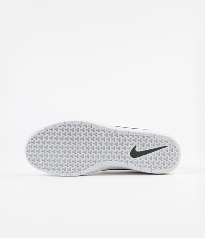 Nike SB Team Classic Premium Shoes - White / Galactic Jade - Desert Ochre - White