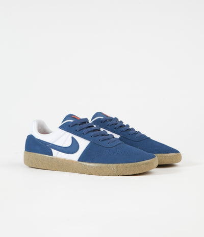 Nike SB Team Classic Shoes - Mystic Navy / Mystic Navy - White - Starfish