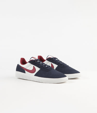 Nike SB Team Classic Shoes - Obsidian / Team Red - Summit White