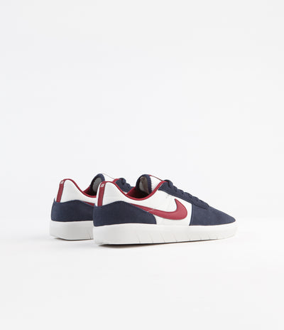 Nike SB Team Classic Shoes - Obsidian / Team Red - Summit White