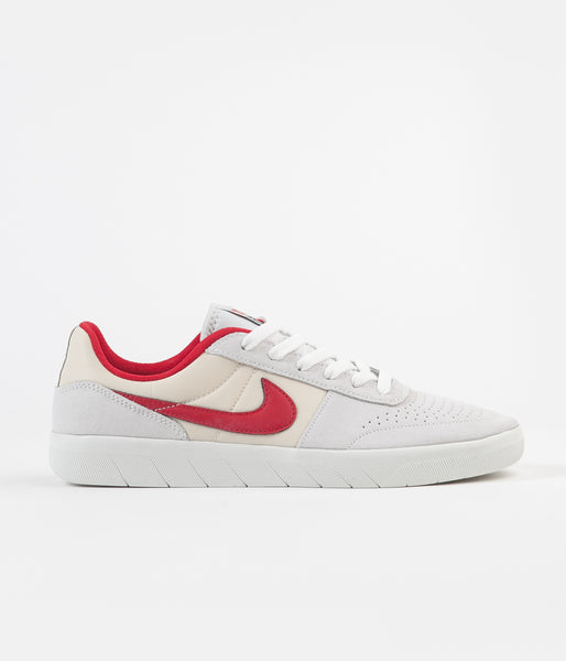 Nike SB Team Classic Shoes - Photon Dust / University Red - Light Crea ...