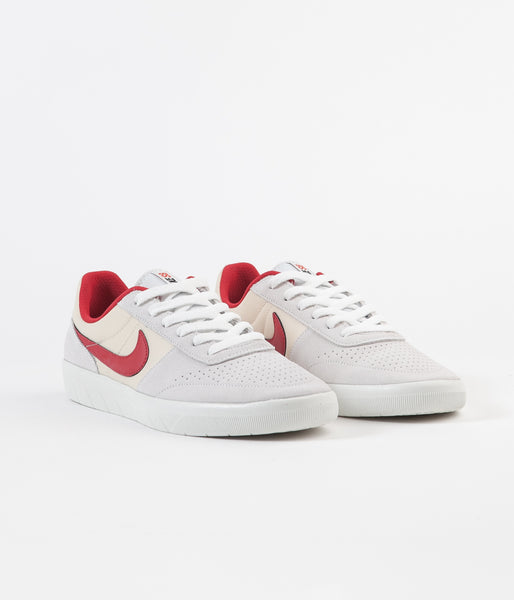 Nike SB Team Classic Shoes - Photon Dust / University Red - Light Crea ...