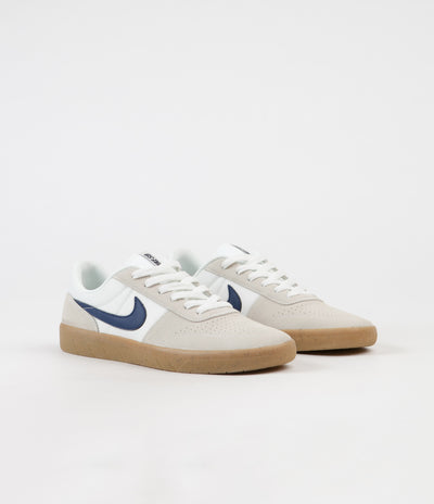 Nike SB Team Classic Shoes - Summit White / Blue Void - White