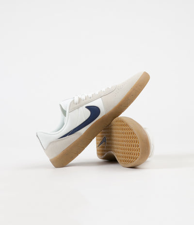 Nike SB Team Classic Shoes - Summit White / Blue Void - White