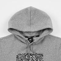 Nike SB Triangle GFX Hoodie - Dark Grey Heather / Summit White thumbnail