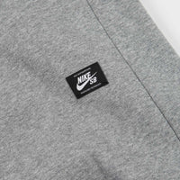 Nike SB Triangle GFX Hoodie - Dark Grey Heather / Summit White thumbnail