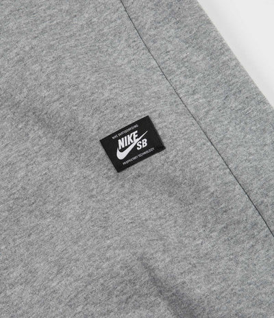 Nike SB Triangle GFX Hoodie - Dark Grey Heather / Summit White