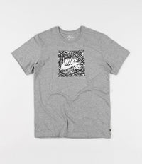 Nike SB Triangle HBR T-Shirt - Dark Grey Heather / Summit White