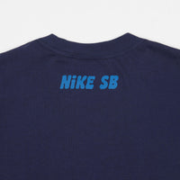 Nike SB Waxed T-Shirt - Midnight Navy thumbnail