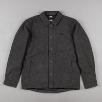 Nike SB Wool Coaches Jacket - Charcoal Heather / Black thumbnail