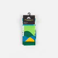 Nike SB x Parra 'Brazil Federation Kit' Socks - White / Clover / White thumbnail