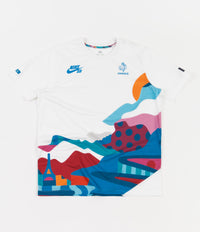 Nike SB x Parra 'France Federation Kit' Jersey - White / Neptune Blue