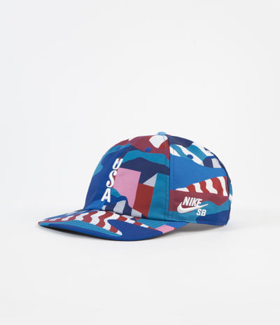 Nike SB x Parra 'USA Federation Kit' Cap - Brave Blue / White