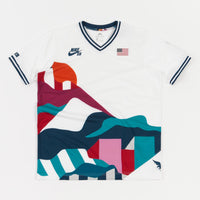 Nike SB x Parra 'USA Federation Kit' Jersey - White / Brave Blue thumbnail