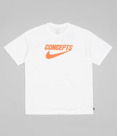 Nike SB x Concepts T-Shirt - White / Orange