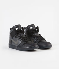 Nike SB x FPAR Dunk High Pro Premium Shoes - Black / Dark Grey